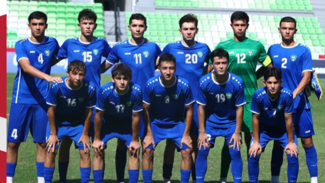 Timnas Uzbekistan U-17. [Instagram]